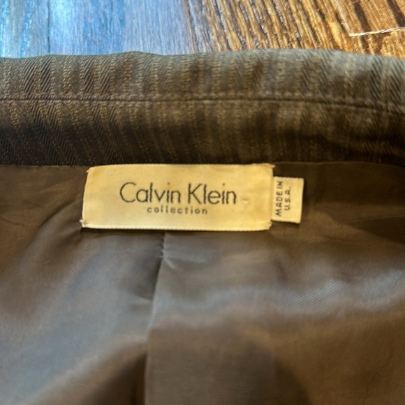 Calvin Klein wool blend suit made in USA - Picture 7 of 11